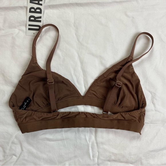 Urban Outfitters Brown Triangle Bralette S - Picture 3 of 6